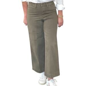 O A T New York 10/30 wide leg crop ankle pant P3 3315